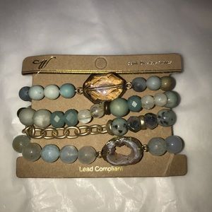 Natural Stone Stretch Bracelets